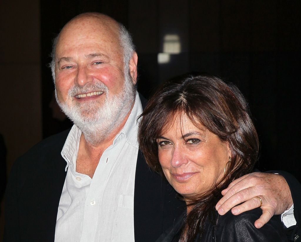 Rob Reiner (L) and wife Michele Singer attend the premiere of "The Magic of Belle Isle" at the Directors Guild of America on June 20, 2012 in Los Angeles, California