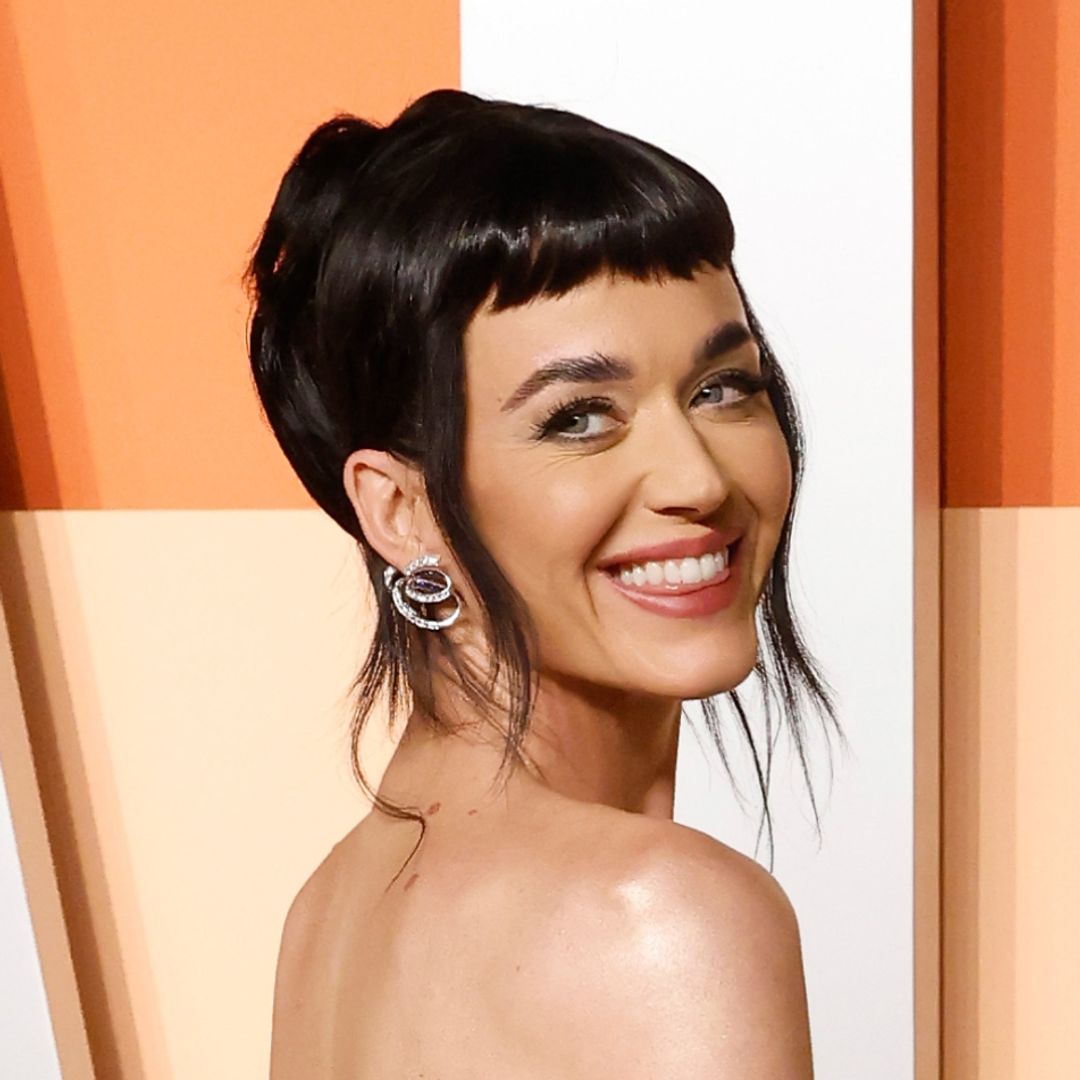 Katy Perry goes red-hot with birthday dress for date night with Justin Trudeau