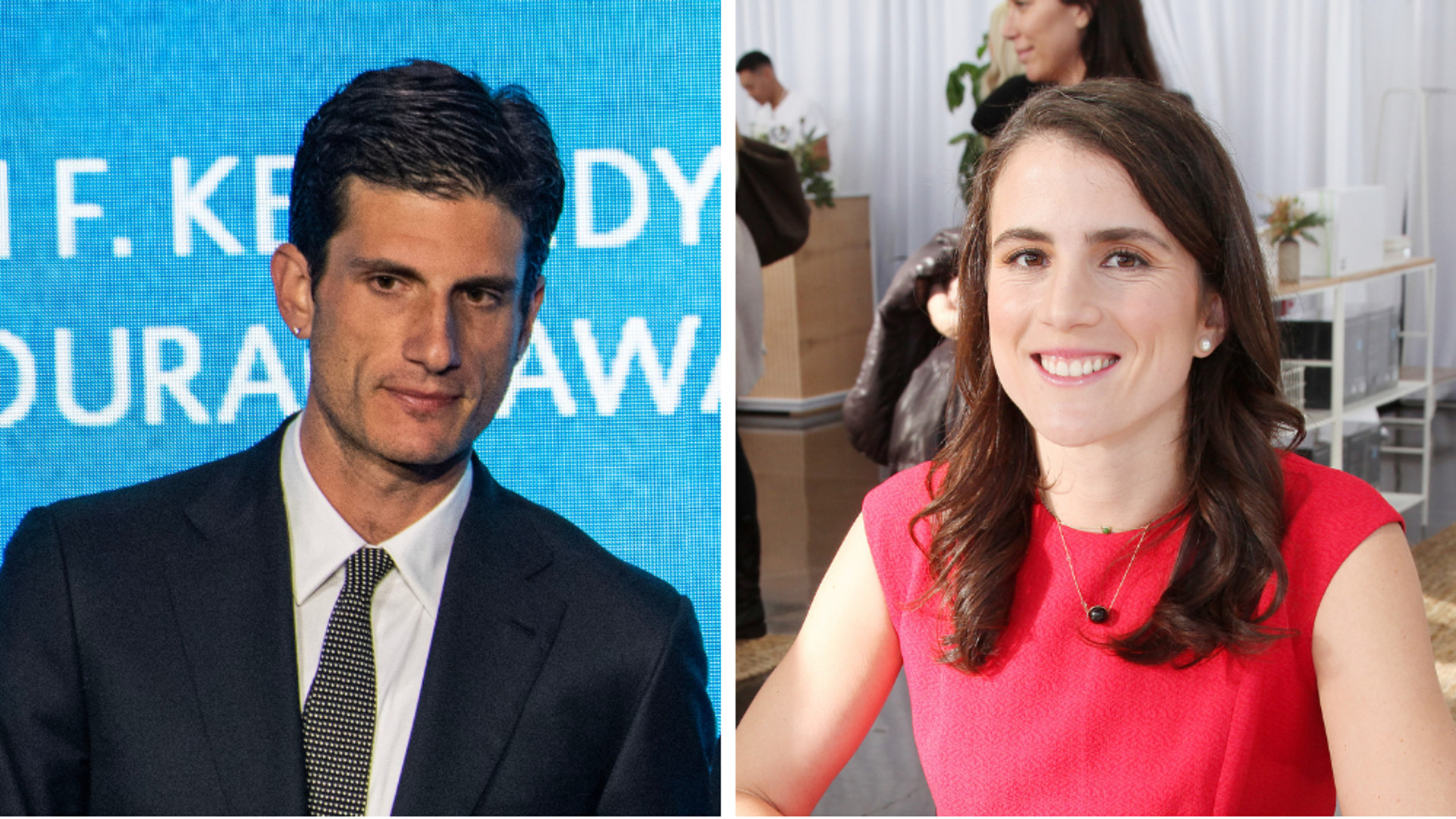 Jack Schlossberg split image Tatiana Schlossberg