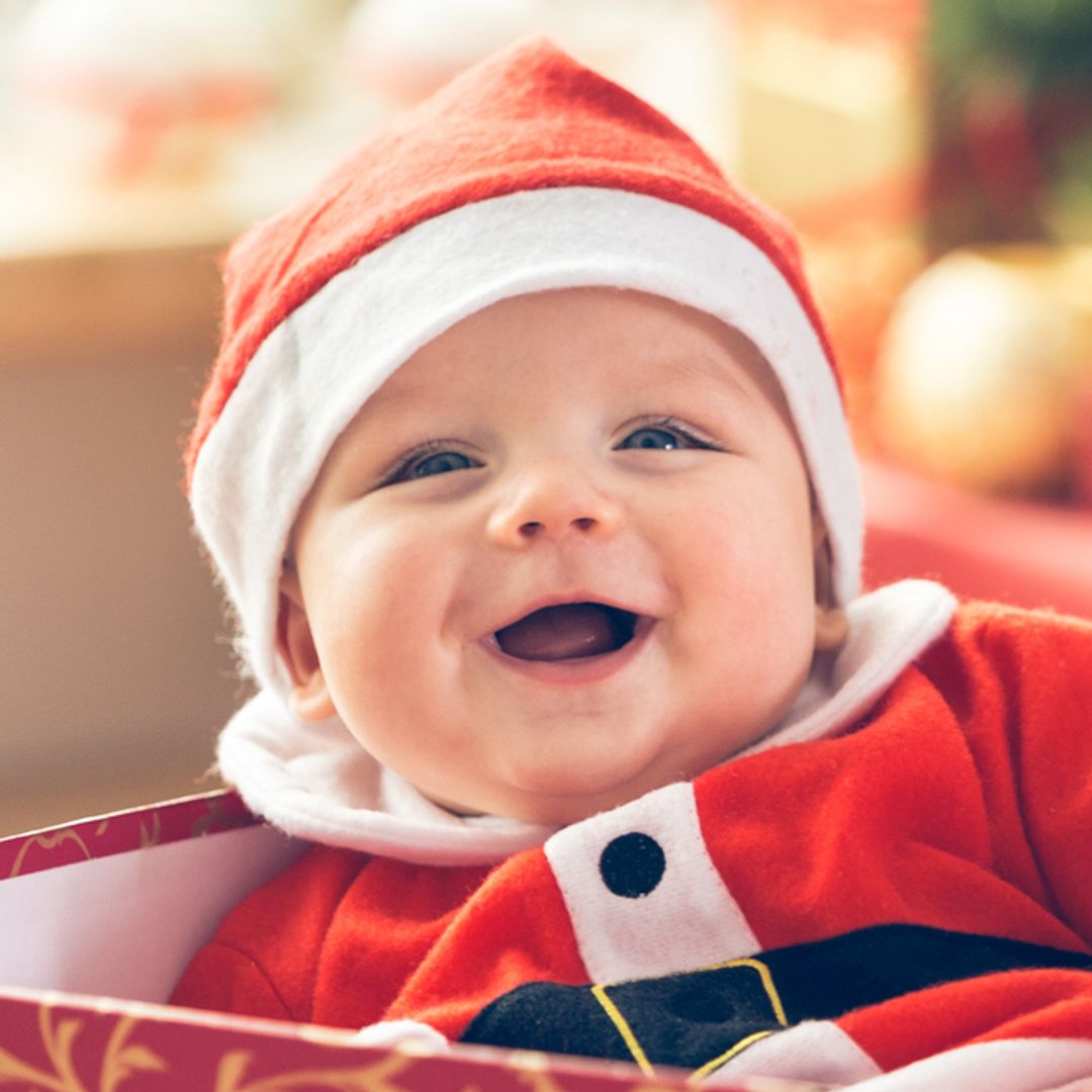 Most popular festive baby names for boys and girls in 2025 - including one meaning 'little red one'