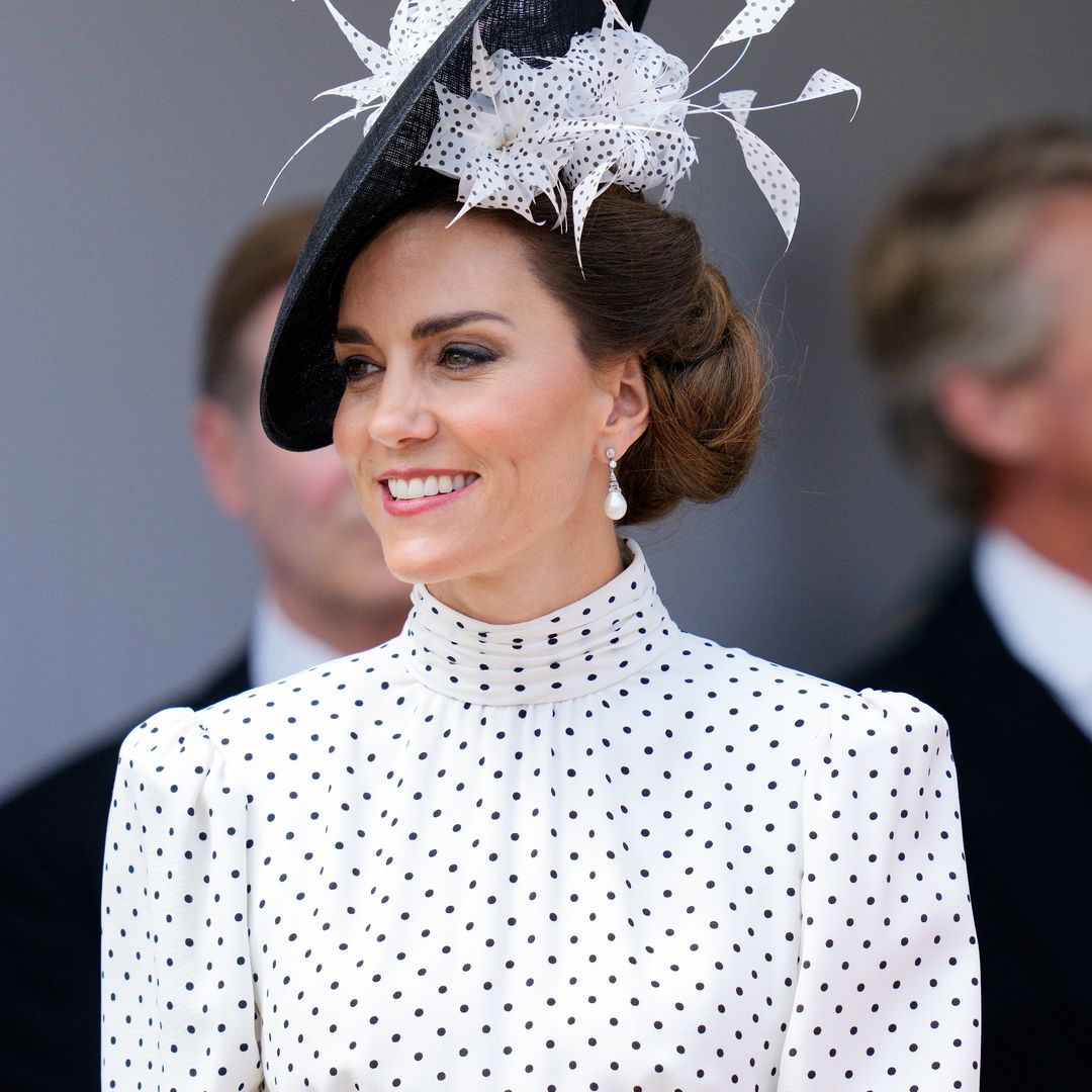 M&S drops 'beautiful' polka dot dress in the sale for £24 - and it's so Princess Kate