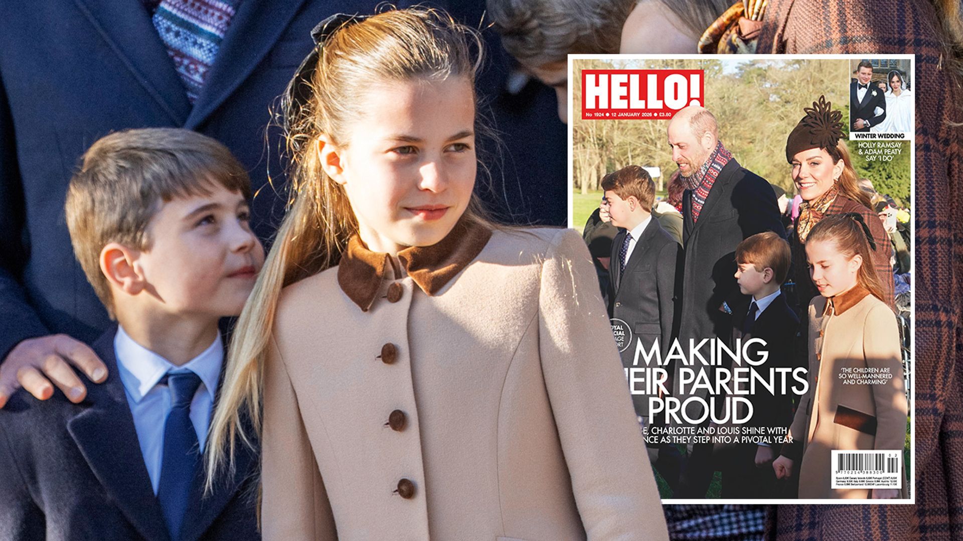 George, Charlotte and Louis display 'burgeoning independence' on public outings