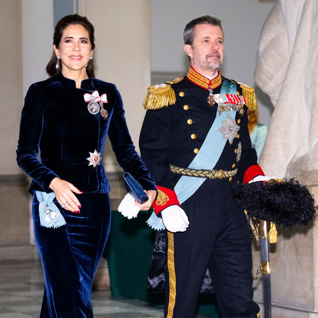 Queen Mary and King Frederik welcome guests to New Year's parties