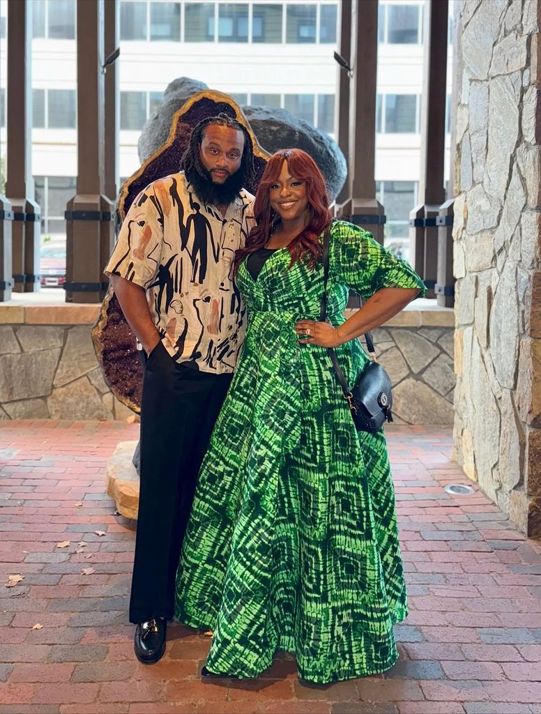 kardea brown husband bryon smith green dress